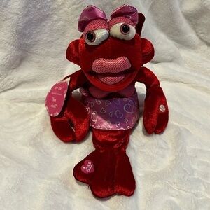 Dan Dee‎ Lobster Hot Stuff Animated Plush Singing Red Valentine NWT